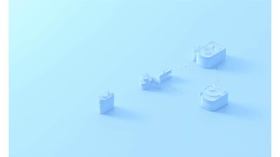 Diagramme interactif montrant différentes architectures d'intégration IA, comme API-first et microservices.