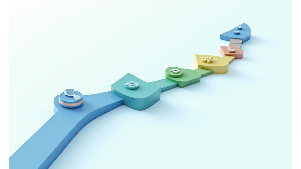 Diagramme de Gantt interactif montrant les phases d'un projet d'intégration IA: audit, POC, développement, déploiement.